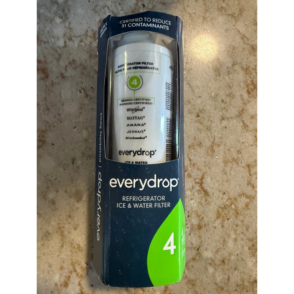 EveryDrop Refrigerator Water Filter 4 EDR4RXD1‎ Whirlpool Maytag KitchenAid NEW